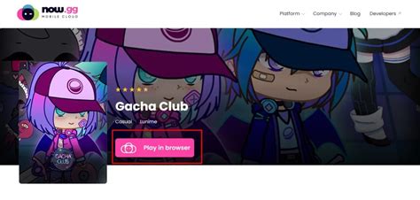 gg</b>, you can access the thrilling world of Gacha <b>Club</b> directly from your web browser. . Gachaclub nowgg